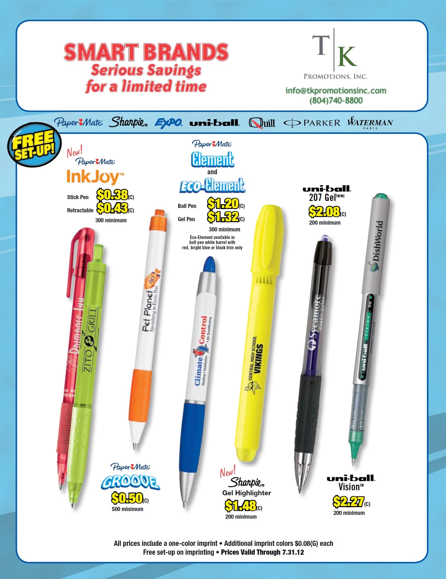 Promotional Pen Special Offer